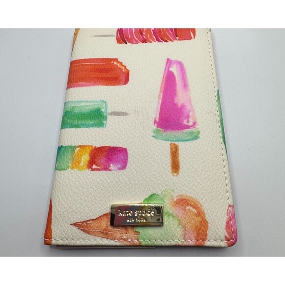 *RARE* Kate Spade New York Ice Cream Print Passport Holder - Picture 2 of 7